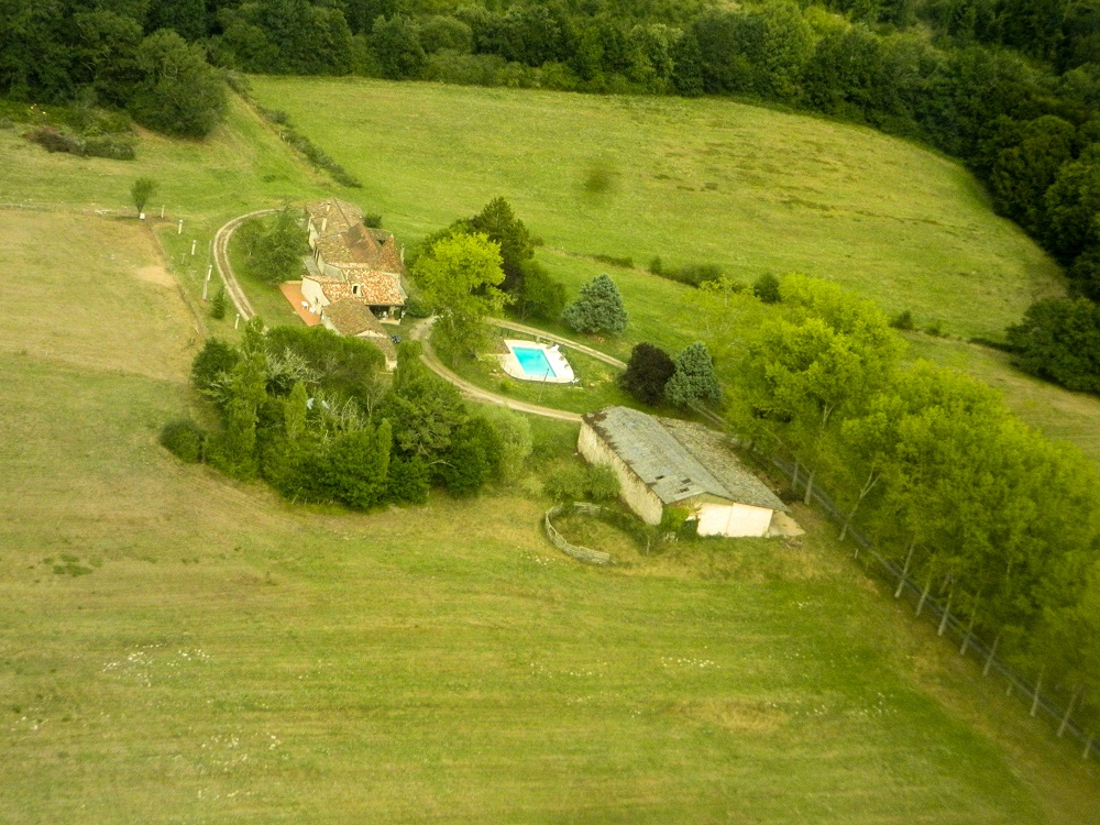 Vue Aérienne du Domaine    